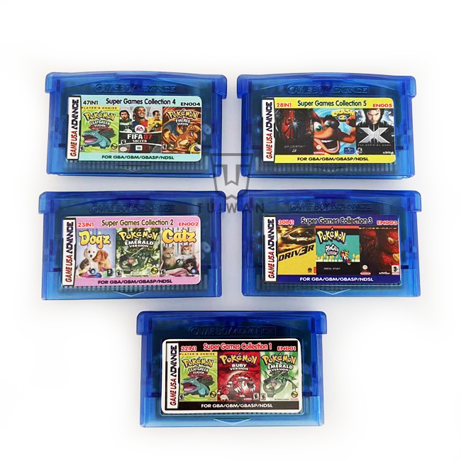 EN Classic Console Card 32ビット・22in1ゲームカートリッジ for GBA SP