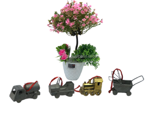 Haute qualité métal gris camion MINIATURE voiture noël ornement suspendu décoration de la maison arbre décoration - Product Image 6