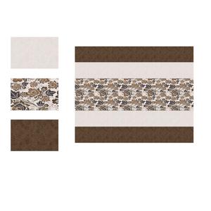 Nuevo diseño floral decorativo exterior azulejos de pared de cerámica 300x450mm - Product Image 1