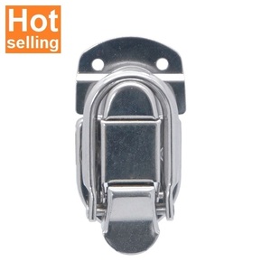 Wholesale High Security HC317 Medium Size Nickle Plated Briefcase Latch Lock Hardware for Hot-selling <b>Drum</b> <b>Box</b> case Fittings Dur - Product Image 1