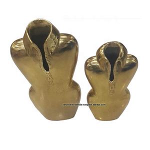 Maceta de aluminio clásica tradicional de color dorado para restaurante Hotel y decoración del hogar - Product Image 2