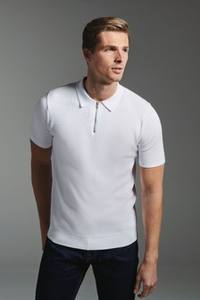 Cotton Pique Design Your Own Custom Mens zip Polo Shirt Brand Quality Factory Short Sleeve High Quality 100 Men Casual Summer - Product Image 4