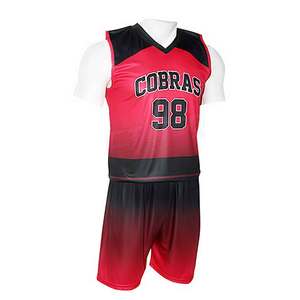 Short de volley-ball unisexe sans manches à sublimation personnalisée Conceptions uniformes 100% polyester Durable Confortable Service OEM Vente en gros - Product Image 2