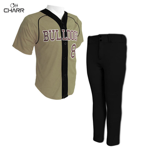 2021 Custom Good Quality <b>Baseball</b> Uniform Top Quality Team Wear <b>Baseball</b> Uniform Set - Product Image 3