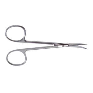 Iris Swedish Pattern Scissors 4.25'' (11cm), Straight or Curved Best Stainless Steel Scissors - Product Image 3