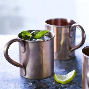Meilleure qualité Moscow Mule Tasses Pur Cuivre Haute Approvisionnement De L'Inde Matériel Métallique - Product Image 2