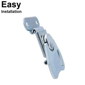 Factory directly offer HC273 plated silver bright metal self-lock lock hardware for flight <b>storage</b> case screw mounting locks - Product Image 1
