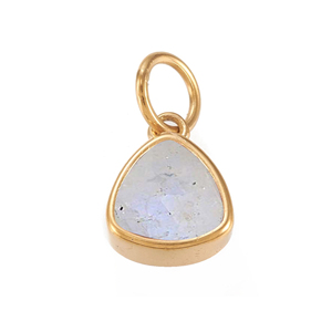 Collier pendentif en forme de tricycle plaqué or, 8mm, Lapis Lazuli, pierre précieuse, petite taille, pour filles, nouvelle collection - Product Image 3