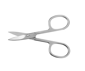 Instrumentos quirúrgicos, tijeras de acero inoxidable, curvadas, de alta resistencia, redondeadas, 9cm - Product Image 1