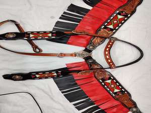 Juego de Sillín Western de Cuero Genuino Y&Z con Riendas y Brida, Suministros Ecuestres de Alta Calidad al por Mayor - Product Image 6