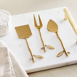 Juego de queso de acero inoxidable de alta calidad, cubiertos de lujo, cuchillos, Apto para lavavajillas, mesa única, cubiertos, servir queso, fiestas - Product Image 2