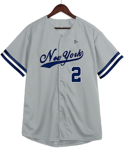 Camisetas de Béisbol Personalizadas de Alta Calidad, 100% Poliéster, Malla Transpirable de Secado Rápido, Descuento para Equipos Deportivos - Product Image 1