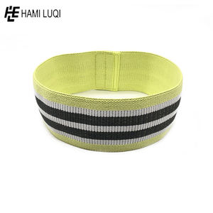 Vente en gros de 3 packs de bandes de résistance pour les fessiers en tissu super antidérapant, 3 niveaux de résistance, bande d'entraînement pour les hanches pour femmes - Product Image 4