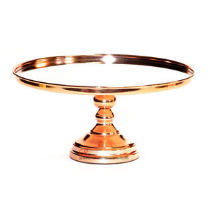 Hot Sale Jet Black Marble Top Cake Stand with Metal Leaf 2 Tier for Wedding & Party Hotels - Product Image 4