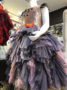 Vestido de fiesta de jungla con banda para el pelo, prenda de fiesta de alta calidad, venta al por mayor - Product Image 6