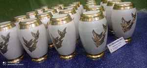 เครื่องทองเหลืองสำหรับงานศพที่แกะสลักรูปนกโดย brassworld อินเดีย - Product Image 4