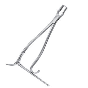 Instrumento ortopédico veterinario Kern, pinza de sujeción de hueso de carril, instrumentos de calidad alemana de FARHAN, productos y Co - Product Image 1