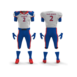 2024 élégant en gros sur mesure maillot de football américain et ensemble de pantalons meilleure qualité 100% polyester - Product Image 5