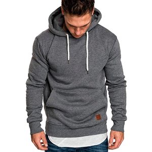 Sudadera con Capucha para Hombre, Estilo Urbano, Tejido Suave, Cálida, Flexible, Ajuste Cómodo, Diseño Moderno, Duradera y Confortable - Product Image 1