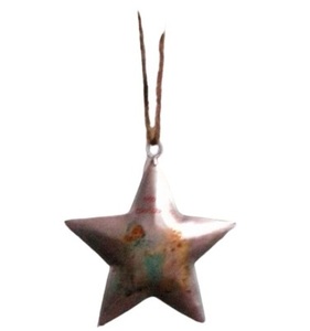 Printed Decal Metal Heart-Shaped New Design Tree <b>Decoration</b> High Quality <b>Christmas</b> Hanging Rope Ornament - Product Image 3