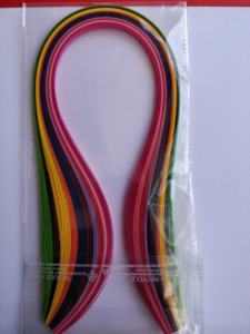 Quilling แถบกระดาษในสีต่างๆก่อนบรรจุ - Product Image 2