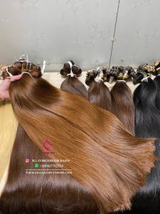 ผมเวียดนามแท้ เกรด 8A 9A คุณภาพสูง หรูหรา สีธรรมชาติ แบบตรง เกรดเวอร์จิ้น เรมี่  ผลิตจากโรงงานโดยตรง ขายส่งแบบมัดผมเย็บด้วยเครื่องจักร  แบบดับเบิ้ลดรอน - Product Image 4