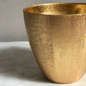 Metal Round Taperd Candle <b>Jar</b> Rustic Antique Matte Candle Vessel Smooth Table Top Candle Making <b>Jar</b> - Product Image 5