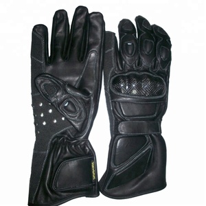 Gants de moto en cuir de qualité supérieure Keven Impex KI-921 Pro Biker, respirants, imperméables, avec protection UV, ajustables - Product Image 3