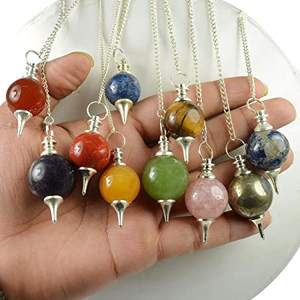 Ensemble de 7 chakras, en pierre naturelle, de guérison, vente en gros - Product Image 6