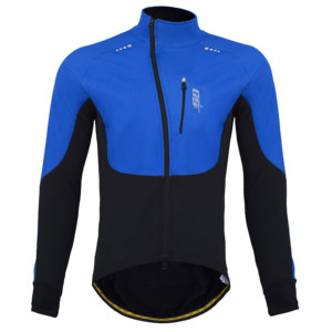 X-tiger — manteau de cyclisme personnalisé, veste de cycliste pour hommes, à manches longues, avec rayures réfléchissantes - Product Image 1