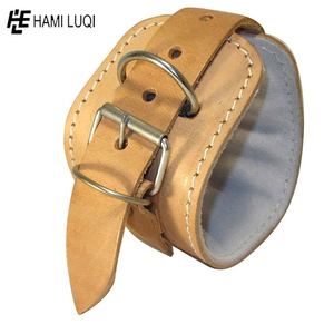 Correa de tobillo acolchada con color personalizado, máquina de Cable, gancho fuerte y correa de cuero para el tobillo, venta al por mayor - Product Image 3