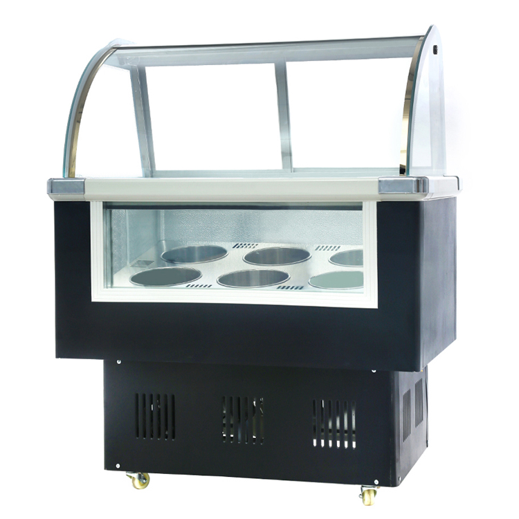 Витрина для мороженого, витрина для замороженных продуктов/шкаф для погружения/Холодильное оборудование