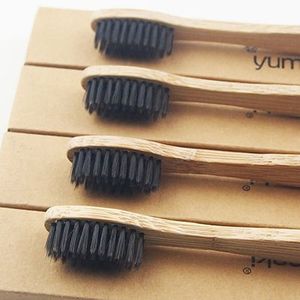 Cepillo de Dientes de Bambú Ecológico con Cerdas Suaves para Dientes Sensibles, Venta al Por Mayor, Empaque Personalizado OEM - Product Image 5