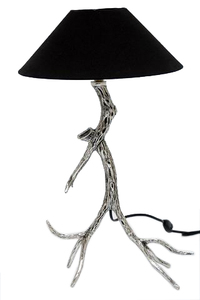 Hiện đại ANTLER cạnh giường ngủ đèn bàn với Vòng bóng râm đồng thau và sắt cơ thể E26 cơ sở điện điện cho phòng trang trí và nghiên cứu sử dụng - Product Image 2