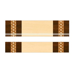Azulejos de cerámica para escalera interior, diseño de lujo, S-300x1200mm, R-200x1200mm - Product Image 4