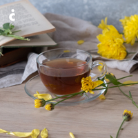 -Kapsul Teh Herbal Chamomile yang Kompatibel-Arabica-50 Kapsul dalam Kotak-Bersertifikat Kosher