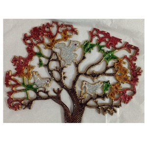 Diseñador indio moderno aluminio pared arte Luna forma colgante decorativo Interior Exterior restaurante hogar boda Navidad Decoración - Product Image 2