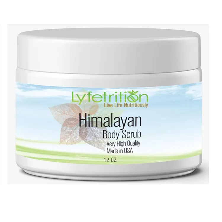 Beauty Body Scrubs All Natural Holistic Himalayan Body Scrub with Essential Oils and Plants