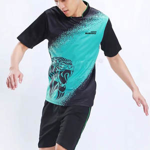 Uniformes de football respirants 100% polyester, OEM, entraînement de football, vente en gros, uniformes de football vierges, maillot de football personnalisé - Product Image 6