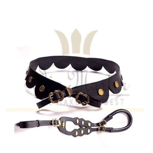 ขี่ม้าขี่ม้าบังเหียนหนังสไตล์อังกฤษตะวันตก - Product Image 5
