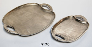 Plateau de service en aluminium, ustensile de qualité alimentaire, plateau de serveur pour les mariages et les hôtels - Product Image 6