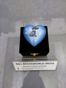 "Aluminum praying hand with paw heart <b>keepsake</b> <b>pet</b> cremation urn funeral supplies" <b>pet</b> <b>ashes</b> holder" - Product Image 5