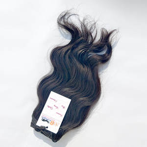 9A 10A 11A grado brasileño recto 3 mechones Deal sedoso liso virgen cabello humano, venta al por mayor brasileño cuerpo ondulado Paquete de pelo - Product Image 2