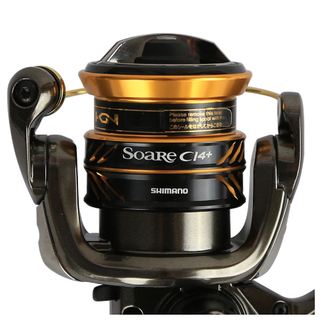 SHIMANO Soare CI4+ Spinning Reel - 2000SHG 3-4kg Drag