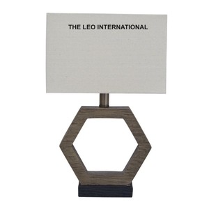 Lámpara de mesa chapada en oro con forma de hoja de Metal de aluminio, hecha a mano de lujo, superventas, excelente calidad, decoración de iluminación para el hogar - Product Image 5