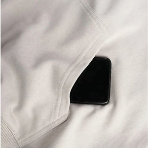 Sweat-shirt à capuche en molleton 100 % coton durable pour homme, respirant, coupe classique, anti-boulochage, impression numérique, 420 g, hiver - Product Image 6