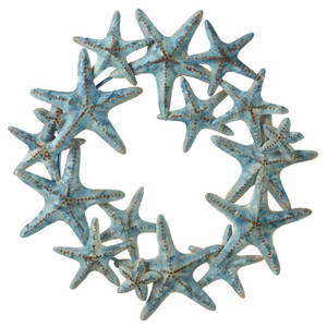 Couronne de noël en métal rond, créative, suspension, pour noël - Product Image 3