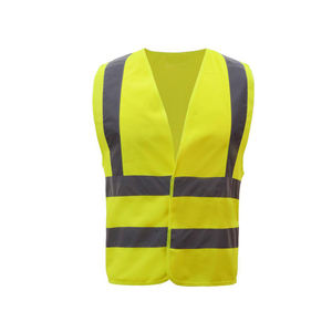 เสื้อถักเองวิศวกรสำรวจหลายกระเป๋าพิมพ์โลโก้เสื้อกั๊กความปลอดภัยชุดทำงาน - Product Image 6