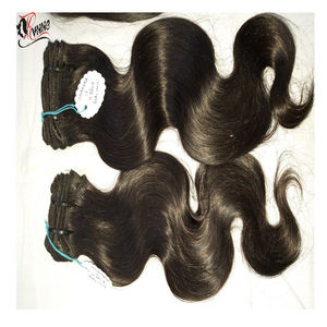 Extensión de cabello humano liso, Color natural, venta al por mayor - Product Image 1