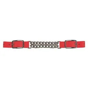 Red Weaver Working Double Links Curb Chain